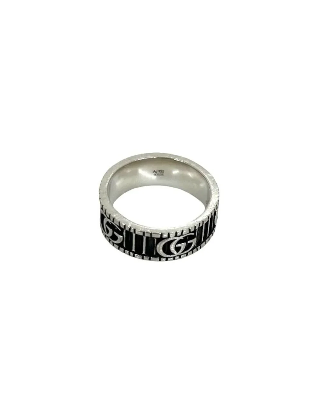 Gucci Double Ring 925 Sterling Silver Accessory